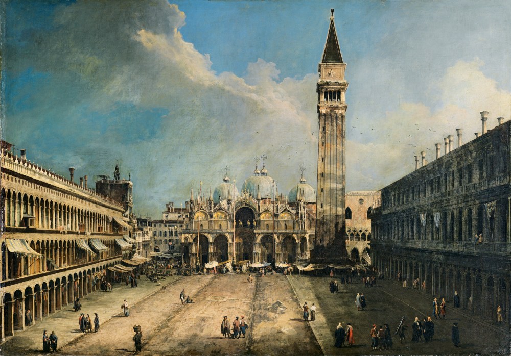 "La Plaza de San Marcos en Venecia"